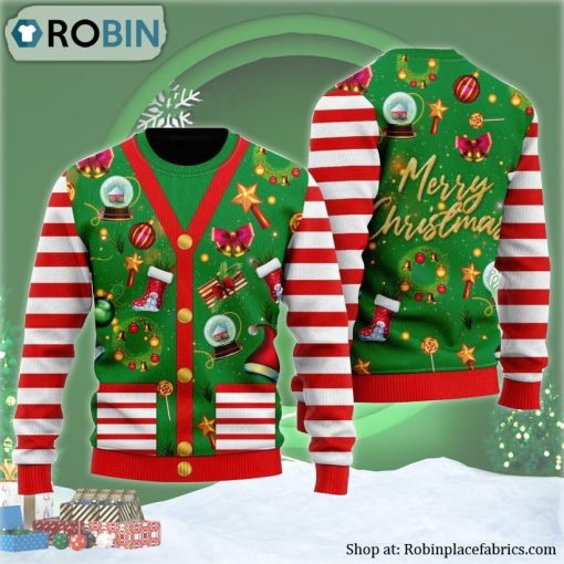 Merry Xmas Vibe Ugly Christmas Sweater