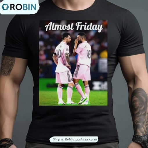 Messi And Jordi Alba Inter Miami Shirt