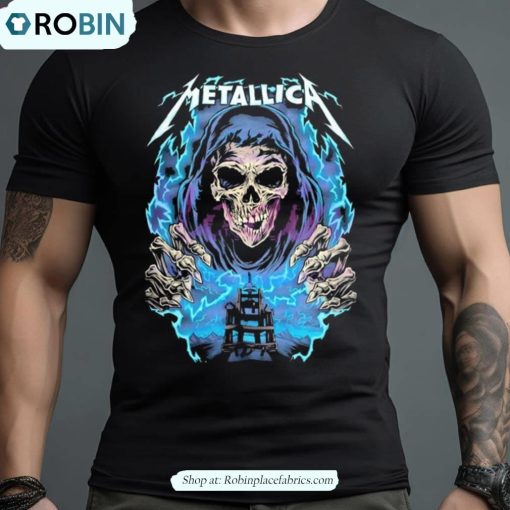 Metallica Thrash Metal Band Shirt