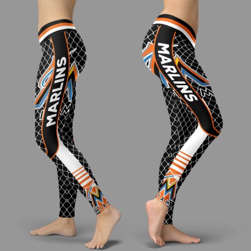Miami Marlins 3D Printed Women’s Leggings & Tights