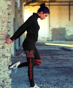 Miami RedHawks Women 3D Printed Leggings Sports Miami RedHawks Women 3D Printed Leggings Sports