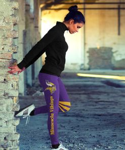 Minnesota Vikings Women 3D Printed Leggings Sports Minnesota Vikings Women 3D Printed Leggings Sports