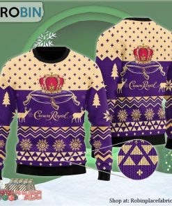 Modern Crown Royal Ugly Christmas Sweater