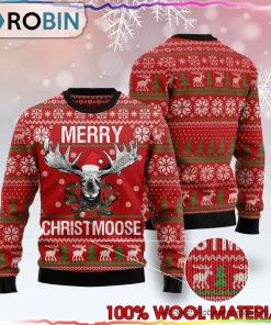 Moose Ugly Christmas Sweater