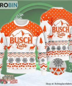Mountain Busch Latte Ugly Christmas Sweater Mountain Busch Latte Ugly Christmas Sweater