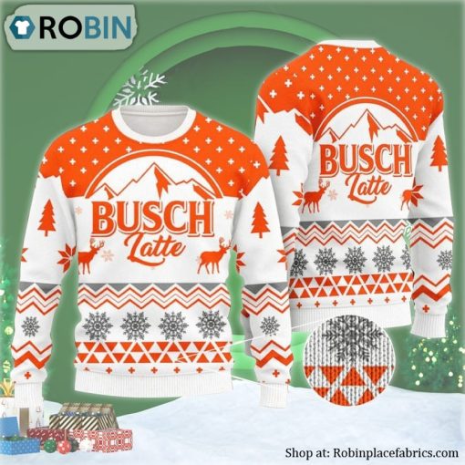 Mountain Busch Latte Ugly Christmas Sweater