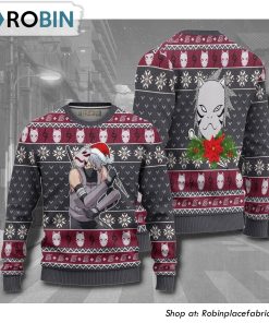 Naruto Kakashi Anbu Anime 3D Printed Ugly Christmas Sweater