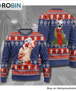 Naruto Kakashi Anime Christmas Ugly Sweater
