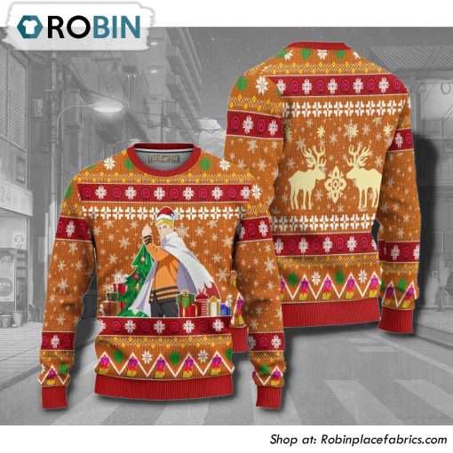 Naruto Uzumaki Boruto Naruto Anime Christmas Ugly Sweater