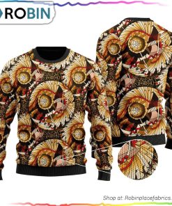 Native American Ugly Christmas Sweater Shirt