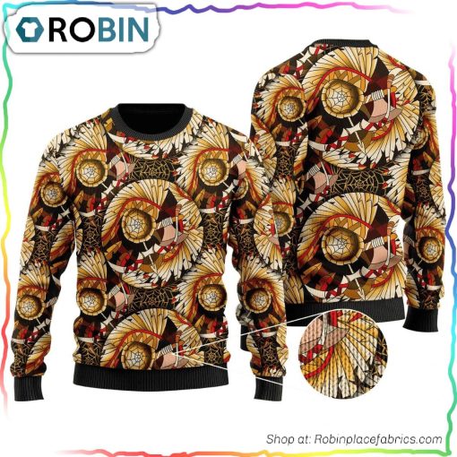 Native American Ugly Christmas Sweater Shirt