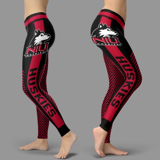 Northern Illinois Huskies Team High Waist Leggings for Women