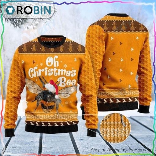 Oh Christmas Bee Ugly Christmas Sweater