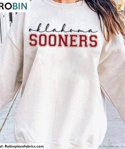 Oklahoma Sooners Shirt, Vintage Design Short Sleeve Long Sleeve For Football Lover