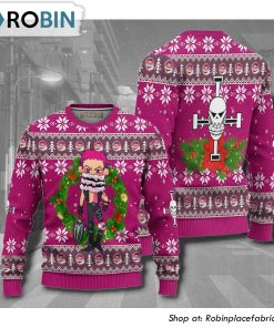 One Piece Charlotte Anime Christmas Ugly Sweater