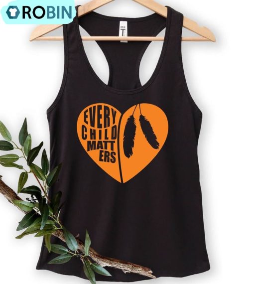 Orange Day Tank Top, Every Child Matters Crewneck Long Sleeve
