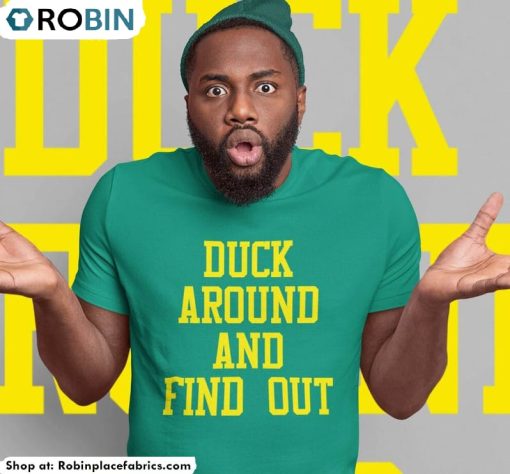 Oregon Football Shirt , Duck Around College Tailgate Crewneck Unisex T Shirt