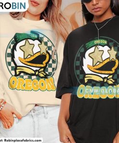 Oregon Mascot Football Shirt, Football Vibes Unisex Hoodie Long Sleeve