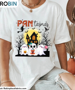 Pantasmas Ghost Funny Shirt, Cute Ghost Unisex Hoodie Short Sleeve