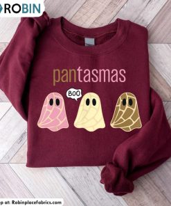 Pantasmas Ghost Halloween Shirt, Comfort Pan Dulce Sweater Crewneck
