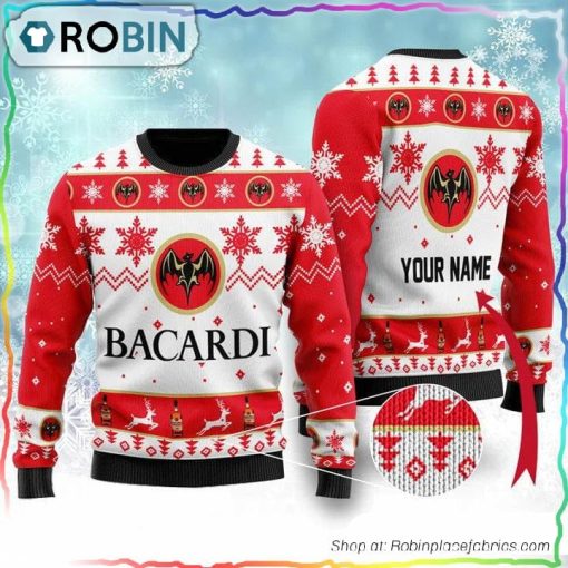 Personalized Bacardi Ugly Sweater
