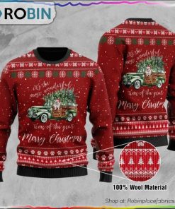 Pitbull – It’s The Most Wonderful Time Ugly Christmas Sweater