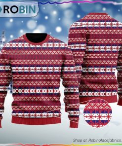 Pixel Christmas Pattern Ugly Sweater