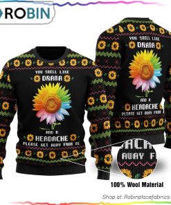 Please Get Away From Me Ugly Christmas Sweater Please Get Away From Me Ugly Christmas Sweater