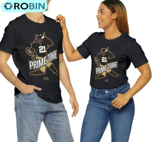 Prime Time Colorado Football Trendy Sweater Short Sleeve