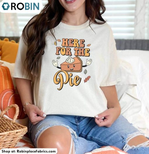 Pumpkin Pie Funny Shirt, Cute Pie Fall Short Sleeve Sweater