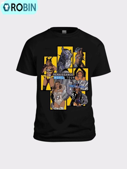 Renaissance World Tour Shirt, Trendy Short Sleeve Hoodie