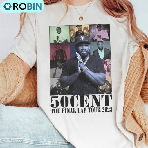 Retro 50cent The Eras Tour Shirt, 50cent Homage Long Sleeve Short Sleeve