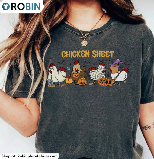 Retro Chicken Sheet Shirt, Limited Sweatshirt Tee Tops For Chicken Lover