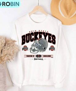 Retro Ohio Football Shirt, Vintage Ohio Game Day Crewneck Unisex Hoodie