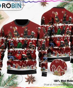 Rottweiler Ugly Christmas Sweater