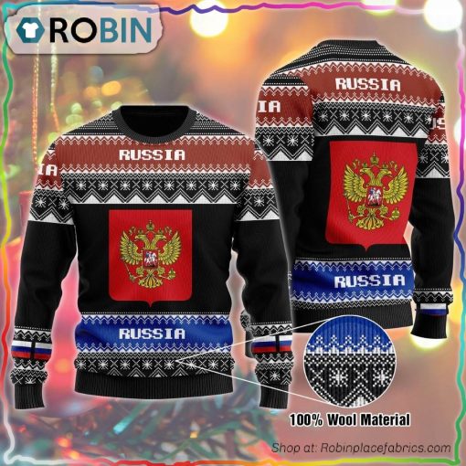 Russia Ugly Christmas Sweater