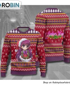 Sailor Mars Sailor Moon Anime Christmas Ugly Sweater