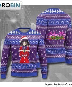 Sailor Saturn Sailor Moon Anime 3D Printed Ugly Christmas Sweater