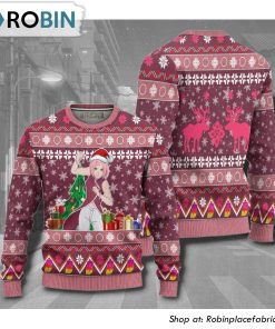 Sakura Boruto Naruto Anime 3D Printed Ugly Christmas Sweater