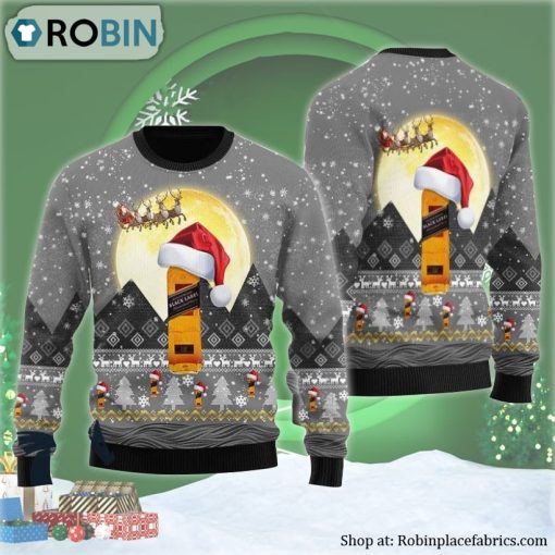 Santa Claus Sleigh Johnnie Walker Ugly Christmas Sweater