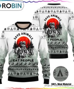 Save Animals Ugly Christmas Sweater
