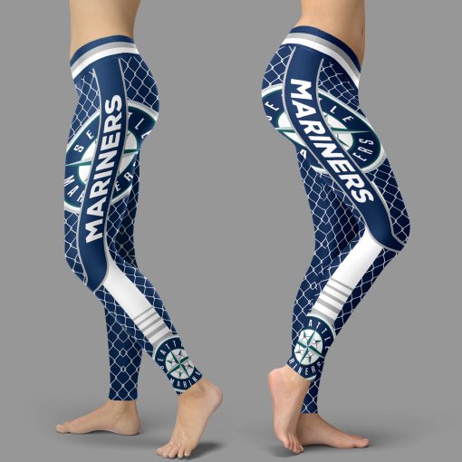 Seattle Mariners 3D Printed Women’s Leggings & Tights