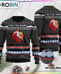 Skiing With Sayings Ugly Christmas Sweater