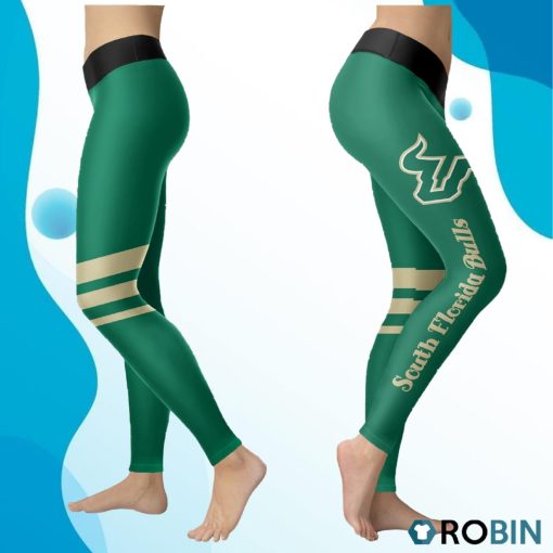 South Florida Bulls Women 3D Printed Leggings Sports