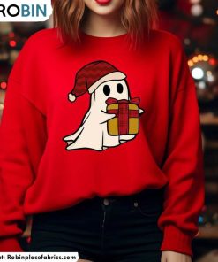 spooky-christmas-shirt-friendly-ghost-short-sleeve-sweatshirt-1