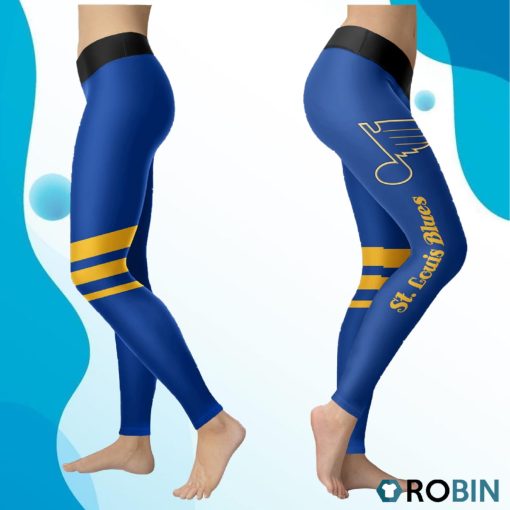 St. Louis Blues Women 3D Printed Leggings Sports