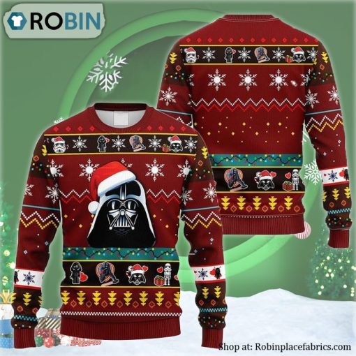 Star Wars Santa Darth Vader Ugly Christmas Sweater