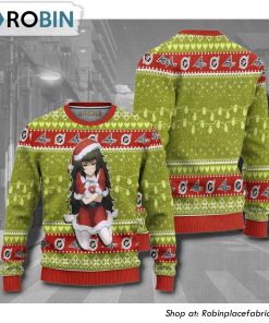 Steins Gate Maho Anime Christmas Ugly Sweater