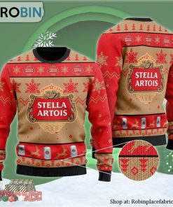 Stella Artois Ugly Christmas Sweater