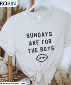 Sundays Are For The Boys Shirt, Cute Football Long Sleeve Unisex T Shirt Sundays Are For The Boys Shirt, Cute Football Long Sleeve Unisex T Shirt